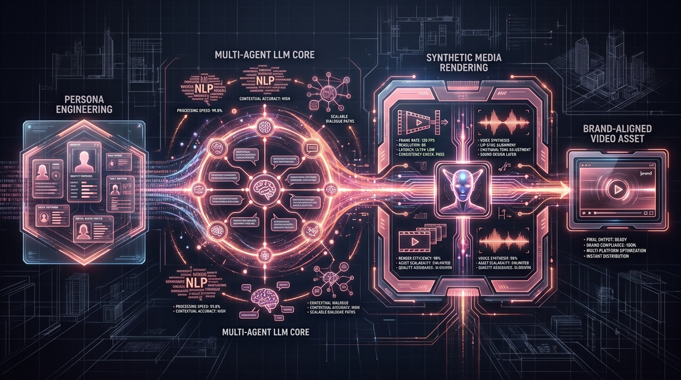 Persona-Driven Synthetic Media Workflow Blueprint